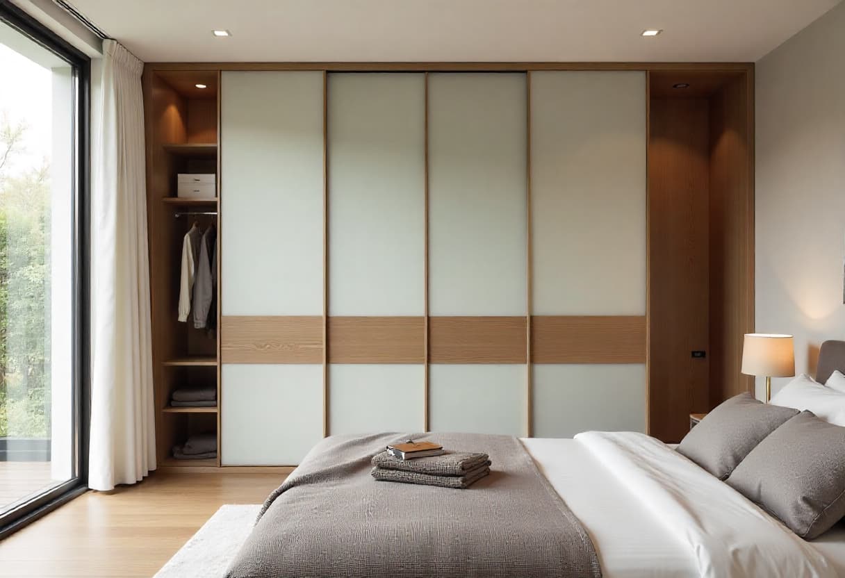 Modern Wardrobe Ideas | Space-Saving \u0026 Stylish Design Trends - Elegante  Interiors, image size:1216x832